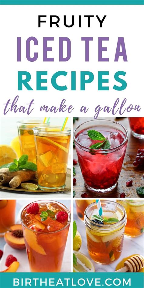 7 Healthy Iced Tea Recipes For Summer That Make A Gallon Artofit