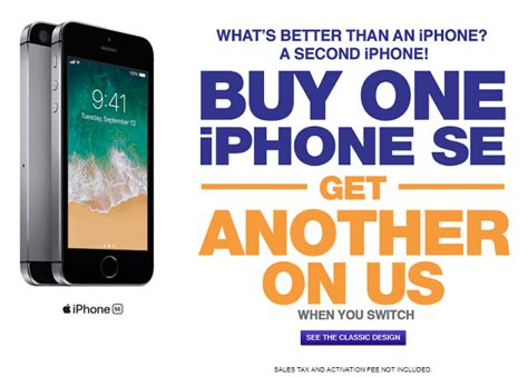 MetroPCS Promotion: Free iPhone SE w/ Switch + BOGO iPhone Deal