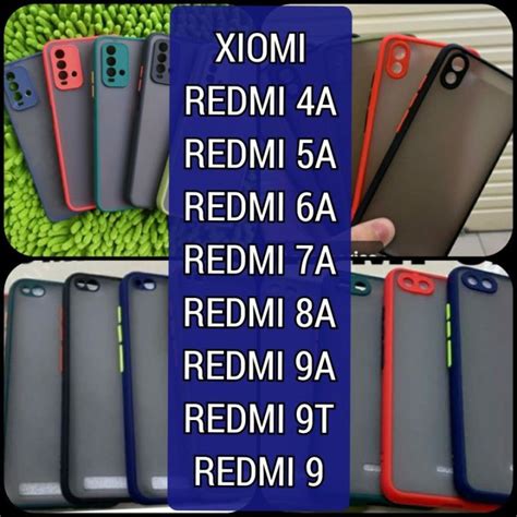 CASE Slikon Casing Hp XIAOMI REDMI 4A 5A 6A 7A 8A 9A 9T Redmi 9 My