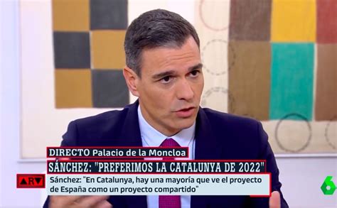 Sánchez Anuncia La Eliminación Y Sustitución Del Delito De Sedición Por