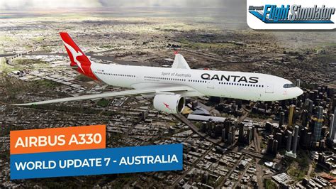 MSFS Melbourne To Cairns Airbus A330 QantasDrawyah YouTube