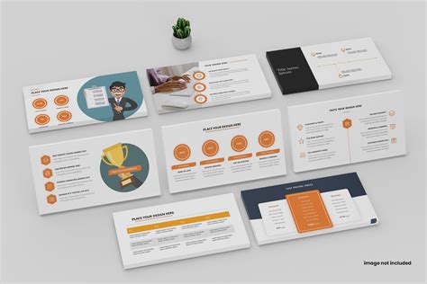 Perspective Presentation Mockup - Design Cuts