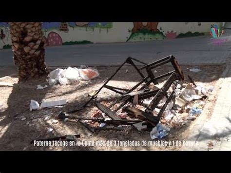 Video Paterna Recoge En La Coma M S De Toneladas De Basura Youtube