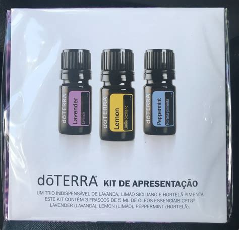 Doterra Kit Apresentação 3 Frascos De 5ml Frete Gratis Mercado Livre