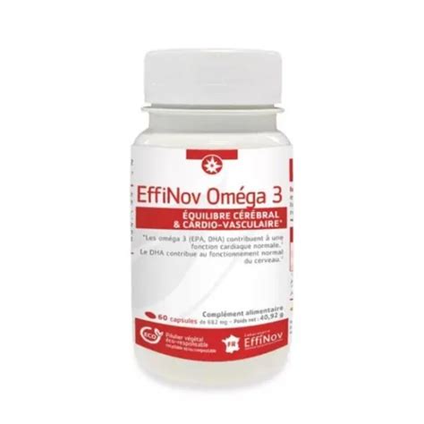 Effinov Oméga 3 60 Capsules