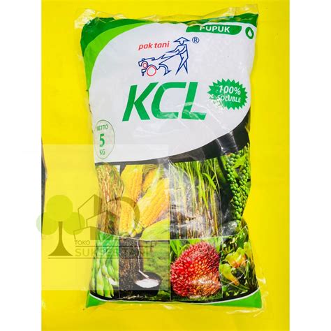 Jual Pupuk Kcl Pak Tani Isi Kg Shopee Indonesia