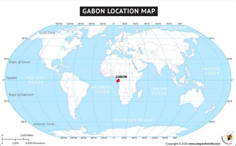 Where is Gabon Located | Gabon on World Map