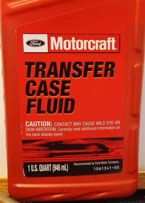 Transfer Case Fluid Oe Ford Lincoln Mercury X Awd Xl Quart