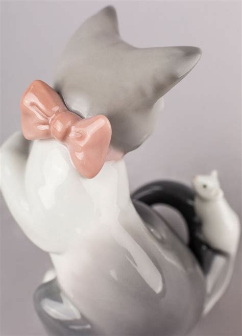 Cat and Mouse Figurine - Lladro-USA