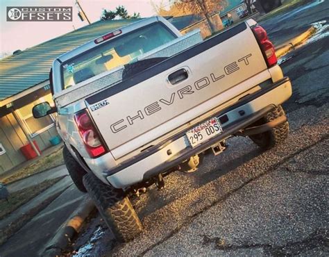 2005 Chevrolet Silverado 1500 Ultra Mongoose Rough Country Suspension Lift 5 Custom Offsets