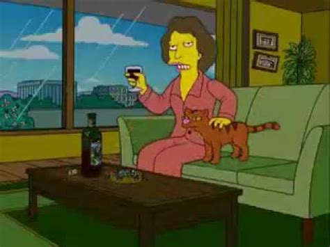 simpsons cat lady - YouTube