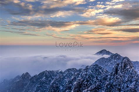 Yellow Mountain Winter Scenery Picture And HD Photos | Free Download On ...