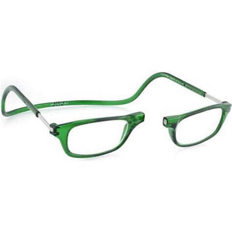 Clic Original 1 50 Reading Glasses Emerald Frame Clear Lenses Size 50 16 190