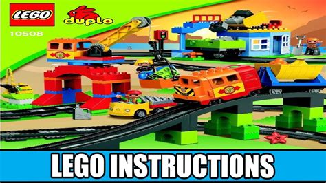 LEGO Instructions Deluxe Train Set 10508 LEGO DUPLO YouTube