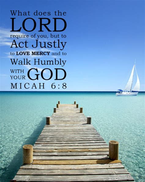 Micah 68 Humbly With God Encouraging Bible Verses