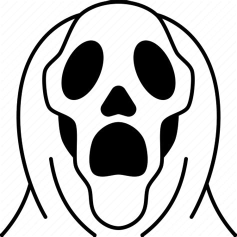 Ghost, mask, scary, horror, killer icon - Download on Iconfinder