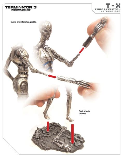 Terminator Rise Of The Machines July T X Terminatrix Endoskeleton