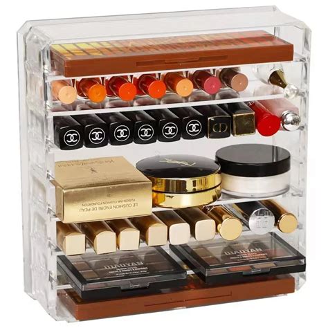 Kosmetik Lagerung Box Transparent Lidschatten Lippenstift Platte Pulver