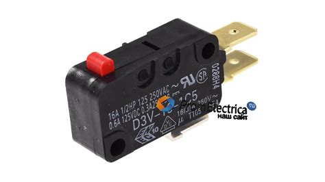 D3v 16 1c5 Omron Limit Switch 16a 250v 105c Youtube