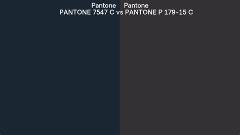 Pantone 7547 C Vs Pantone P 179 15 C Side By Side Comparison