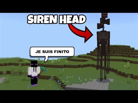 Minecraft Mais Siren Head M Empeche De Finir Le Jeux Youtube