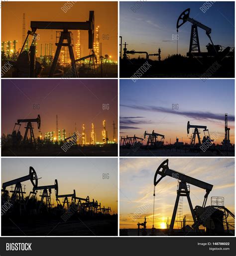 Oil Rig Derrick Image & Photo (Free Trial) | Bigstock