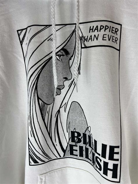 Billie Eilish Billie Eilish Happier Than Ever Hoodie Gem