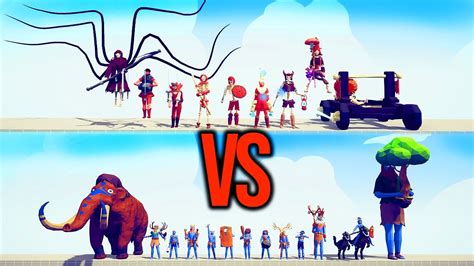 Tribal Team Vs Spooky Team 77 Tabs Totally Accurate Battle