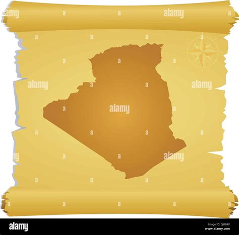 Mapa retro de argelia fotografías e imágenes de alta resolución Alamy