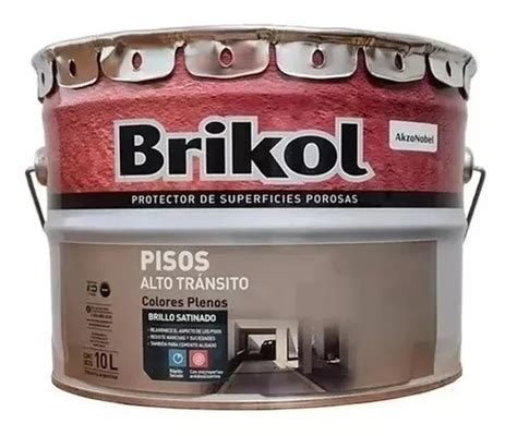 Brikol Pisos Alto Transito Colores 10 Litros Ogus