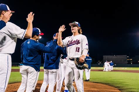 Flames Baseball Defeats Longwood In Its Home Opener The Liberty Champion