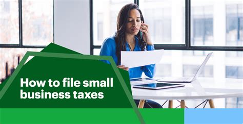 How To File Small Business Taxes Block Advisors