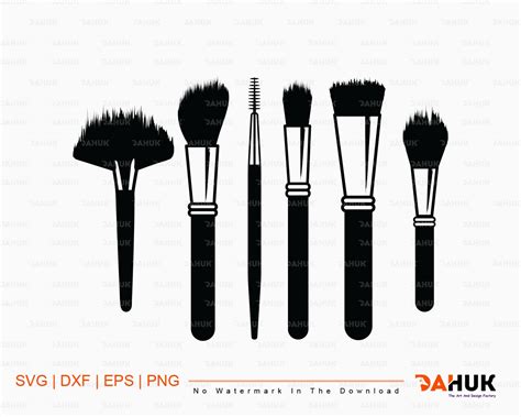 Makeup Brush Silhouette