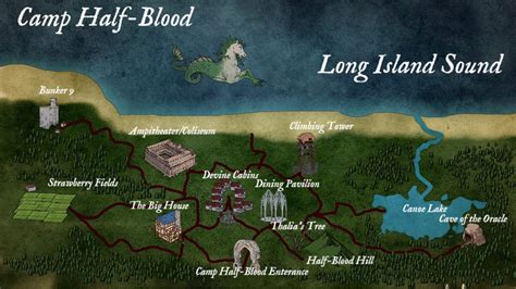 Camp Half-Blood Map | Halfblood Amino