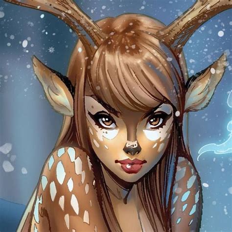 Bear1na Fawn Girl By J Scott Campbell