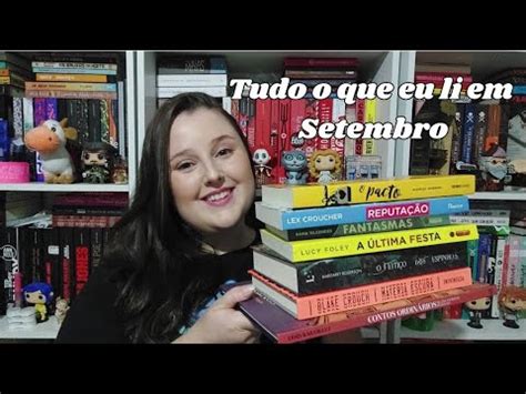 Minhas Leituras De Setembro YouTube