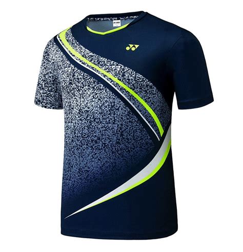 Yonex F W Collection Men S Badminton Round T Shirts Navy Clothes Nwt