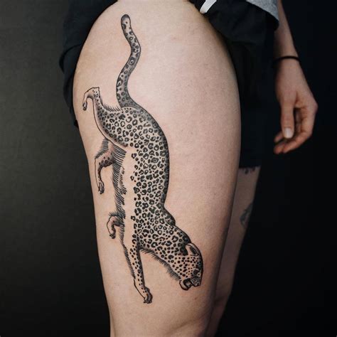 Leopard Tattoo Ideas For Independent And Intelligent People 🐆