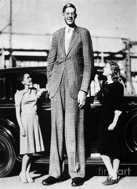 Robert Pershing Wadlow Tallest Man Photograph By Science Source Fine