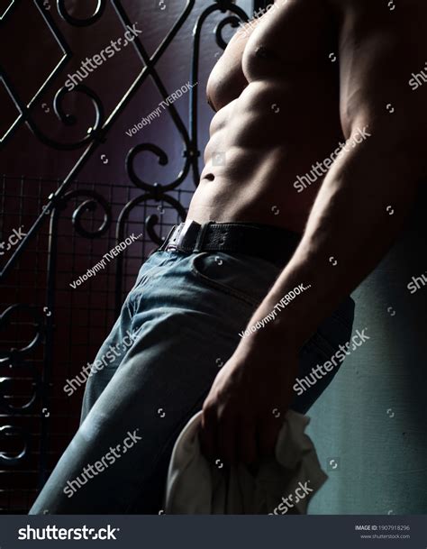 Man Bare Torso Male Abs Body Stock Photo Shutterstock