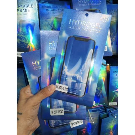 Hydrogel Film Protector For Infinix Hot Zero 40 Zero 30 4g 5g Notepro Pro Note40 Pro Plus