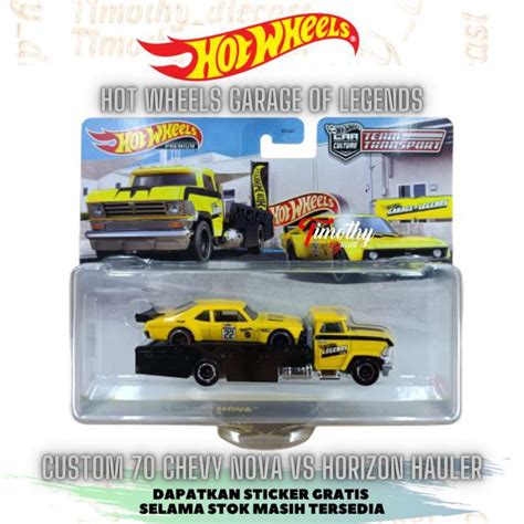 Jual Hot Wheels Team Transport Custom Chevy Nova Horizon Hauler Legends Di Seller Timothy