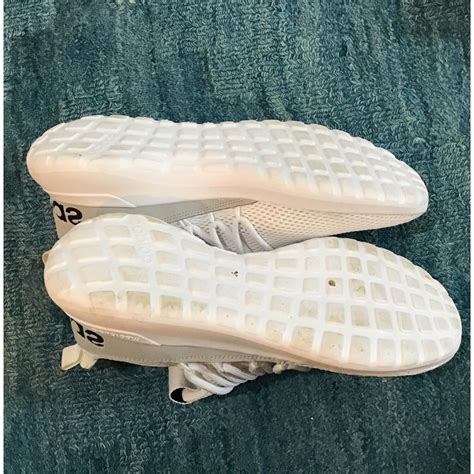 Adidas Mens White Cloudfoam Comfort Sneakers Size 9 Gem