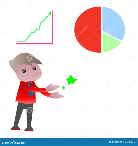 More market share stock vector. Illustration of presentation - 29363300