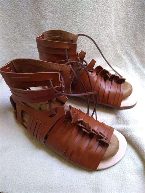 Roman Leather Shoes Caligae Etsy Leather Leather Shoes Handmade