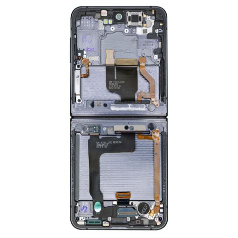 Oled Frame Assembly Inner For Samsung Galaxy Z Flip Graphite