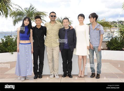 66th Cannes Film Festival - 'Tian Zhu Ding' - Photocall Featuring: Meng ...