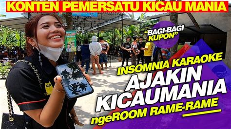 Insomnia Karaoke Ajakin Kicaumania NgeROOM Rame Rame Bagi Bagi Kupon