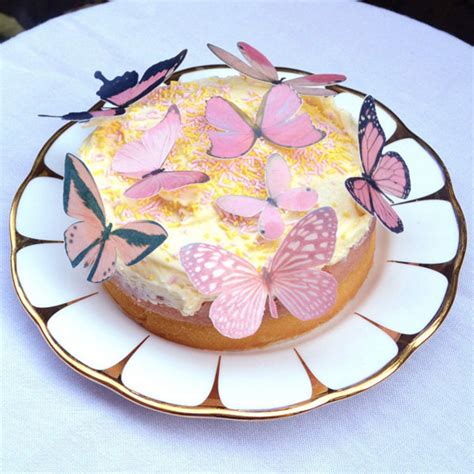 Edible 3d Butterflies Shades Of Pink Wicksteads