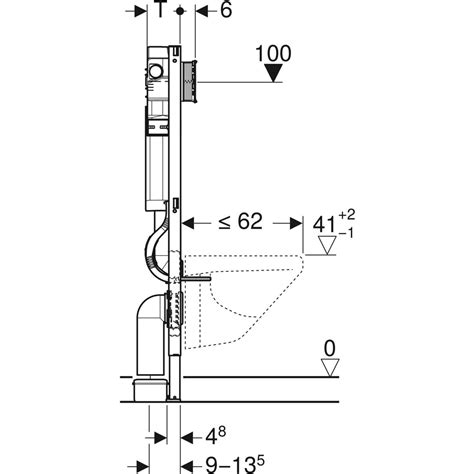 Sein Wc Asennusteline Geberit Duofix Sigma Cm Dahl